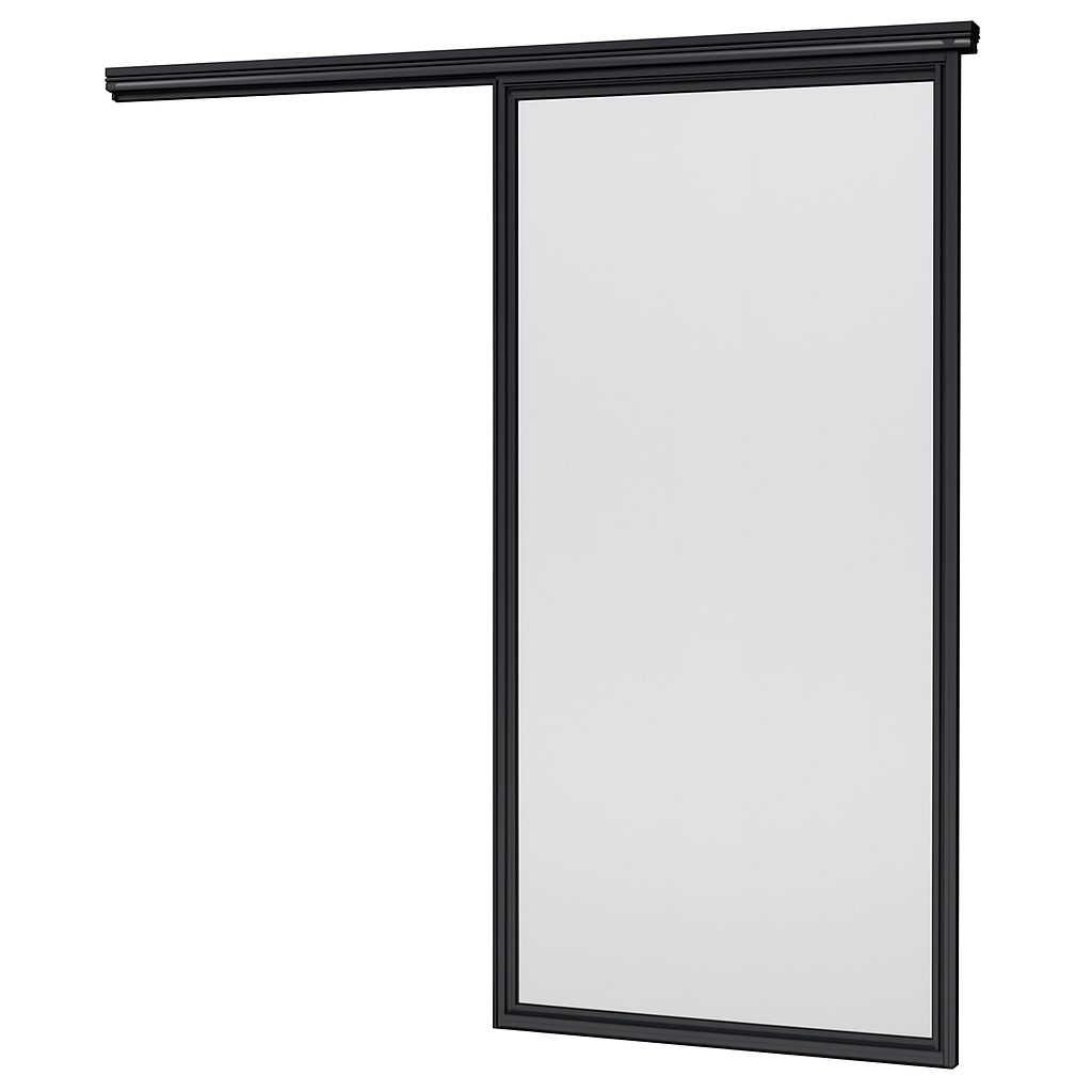 Porte coulissante simple