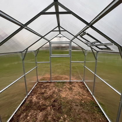 Serre La Maisonnette en polycarbonate, structure robuste - MaSerreVerte