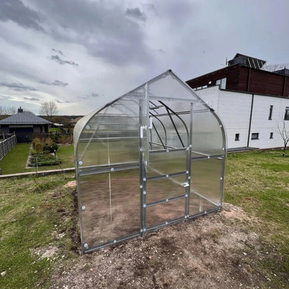 Serre La Moderne en polycarbonate, design contemporain - MaSerreVerte